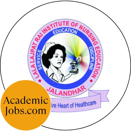 Lala Lajpat Rai Institute of Nursing Education, Jalandhar Logo